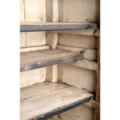 Pamono Antique Teak Bookcase with Patina Clearance