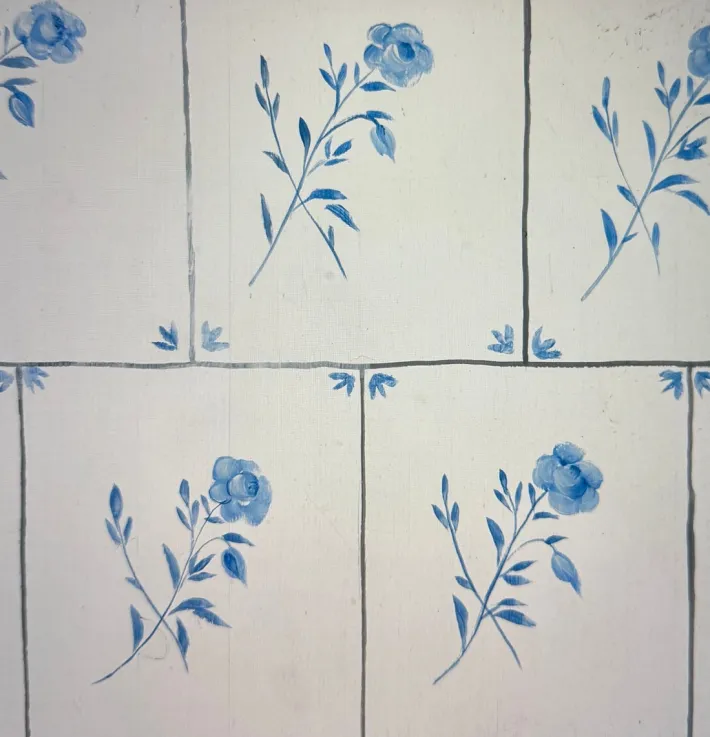 Pamono Antique Tiled Stove Cabinet, 1900 New