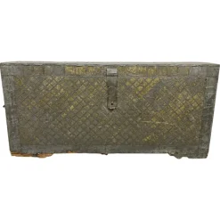 Pamono Antique Travel Chest, 1700s
