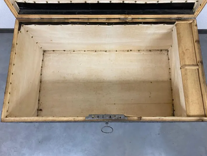 Pamono Antique Travel Chest, 1700s