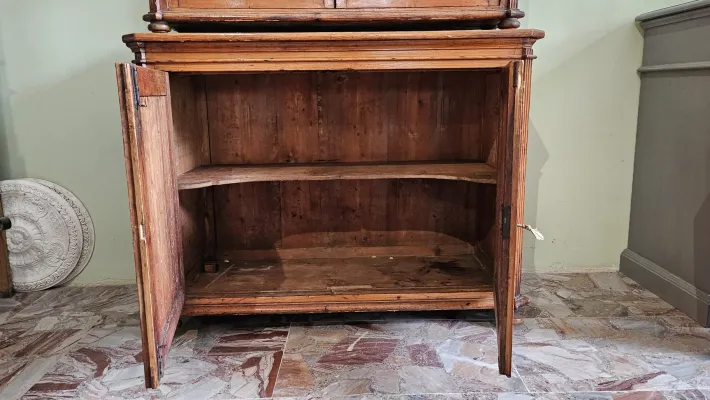 Pamono Antique Tuscan Showcase Buffet, 1890s Online