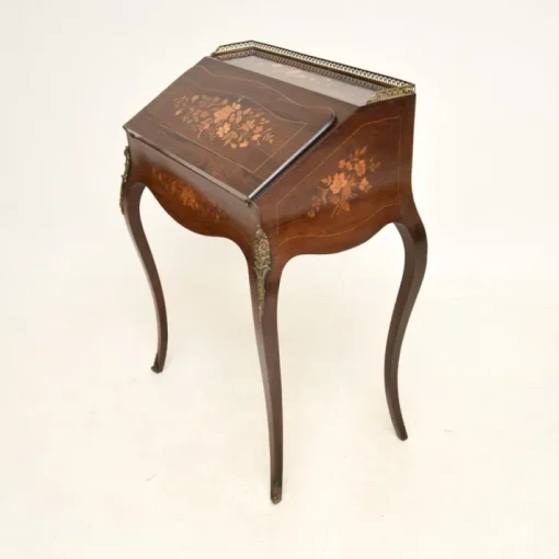 Pamono Antique Victorian Inlaid Bureau, 1880s Outlet