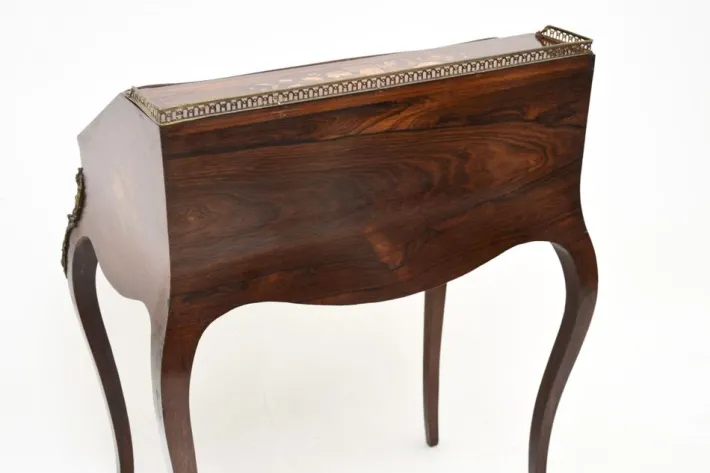 Pamono Antique Victorian Inlaid Bureau, 1880s Outlet
