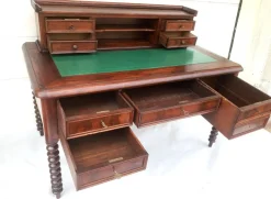 Pamono Antique Victorian Secretary with Top Section, 19th Century, Set of 2 Clearance