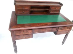 Pamono Antique Victorian Secretary with Top Section, 19th Century, Set of 2 Clearance