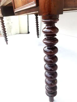 Pamono Antique Victorian Secretary with Top Section, 19th Century, Set of 2 Clearance