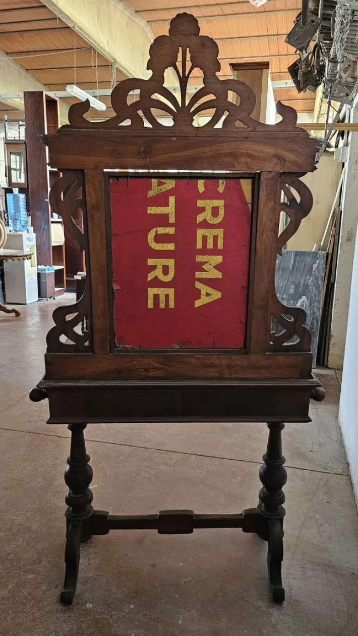 Pamono Antique Walnut Dressing Table with Friezes Clearance