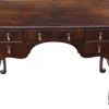 Pamono Antique Walnut Figured 5-Drawer Writing Desk or Dressing Table, 1910s Discount