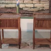 Pamono Antique Walnut Nightstand Sale
