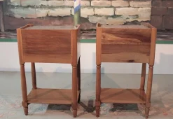 Pamono Antique Walnut Nightstand Sale