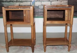 Pamono Antique Walnut Nightstand Sale