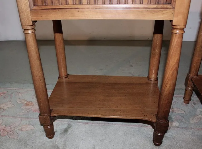 Pamono Antique Walnut Nightstand Sale