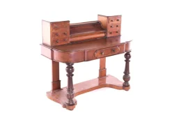 Pamono Antique Walnut Writing Desk, England Hot