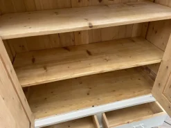 Pamono Antique Wardrobe in Fir, 1890s Discount