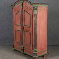 Pamono Antique Windisch Louis Xvi Cabinet, Bevelled Around 1780 Sale