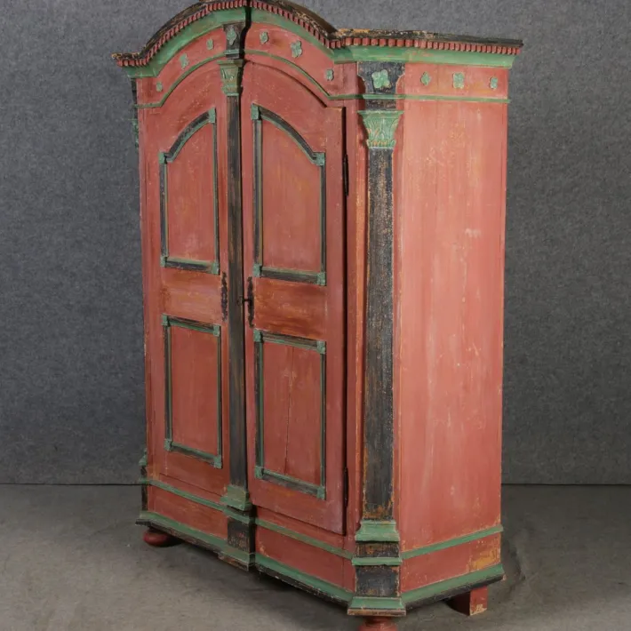 Pamono Antique Windisch Louis Xvi Cabinet, Bevelled Around 1780 Sale