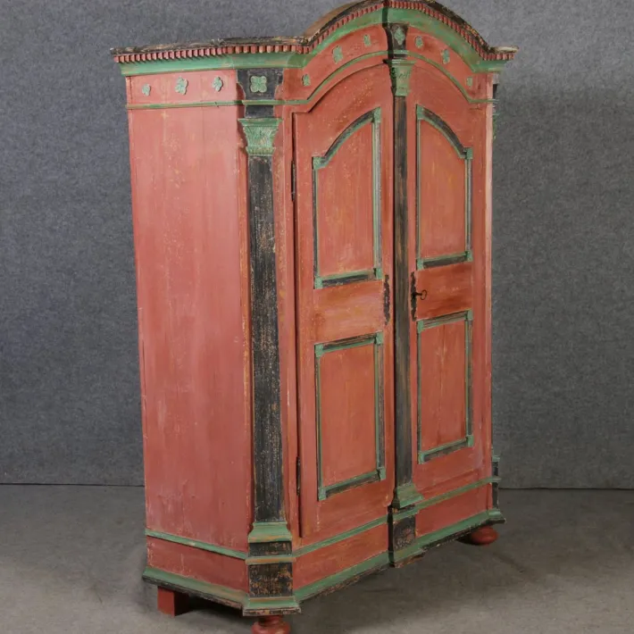Pamono Antique Windisch Louis Xvi Cabinet, Bevelled Around 1780 Sale