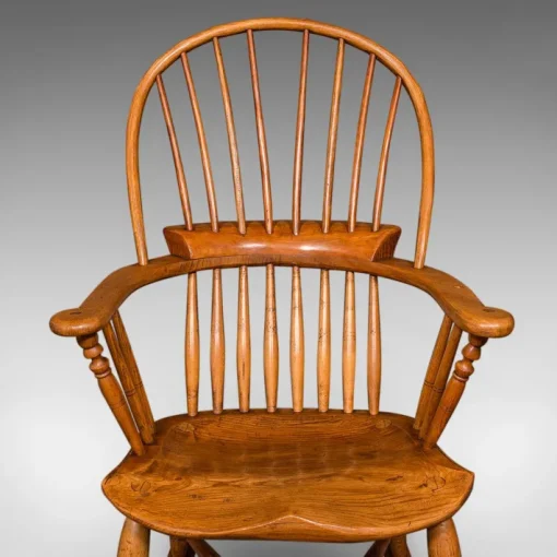 Pamono Antique Windsor Rocking Chair in Elm, 1900 Online