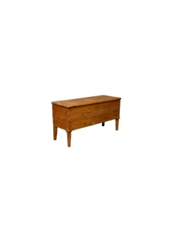 Pamono Antique Wood Chest, 1890s Online