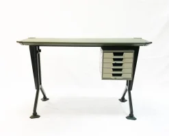 Pamono Arco Series Desk by BBPR for Olivetti, 1960s
