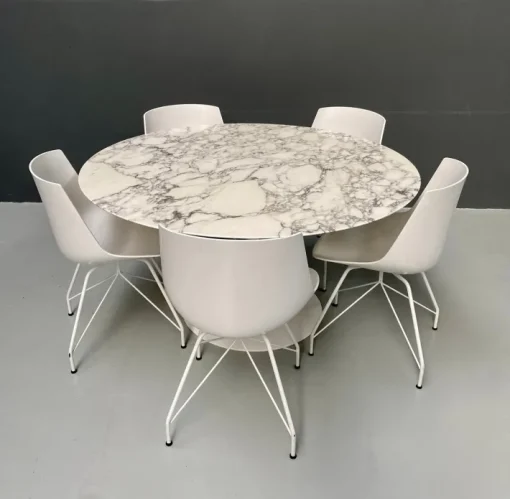 Pamono Aresbescato Marble Dining Table by Eero Saarinen for Knoll Best