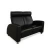 Pamono Arion 2-Seater Sofa and Armchair in Black Leather from Stressless, Set of 2 Clearance