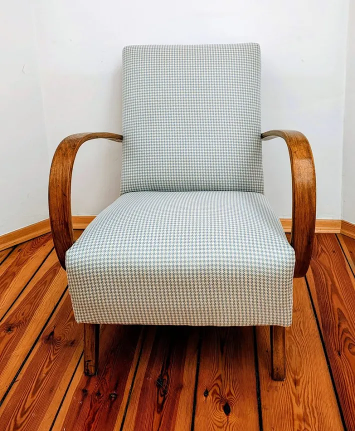 Pamono Armchair attributed to Jendrich Halabala for Up Závody, Former Czechoslovakia, 1950s Discount