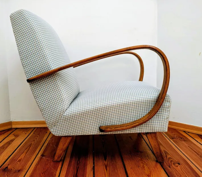 Pamono Armchair attributed to Jendrich Halabala for Up Závody, Former Czechoslovakia, 1950s Discount