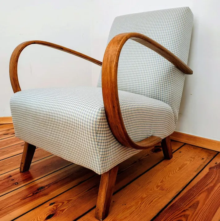 Pamono Armchair attributed to Jendrich Halabala for Up Závody, Former Czechoslovakia, 1950s Discount