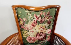 Pamono Armchairs and Chippendale Table in Solid Beech, 1950s, Set of 3 Best