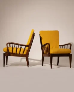Pamono Armchairs attributed to Gio Ponti attributed to Gio Ponti, 1940, Set of 2 Best