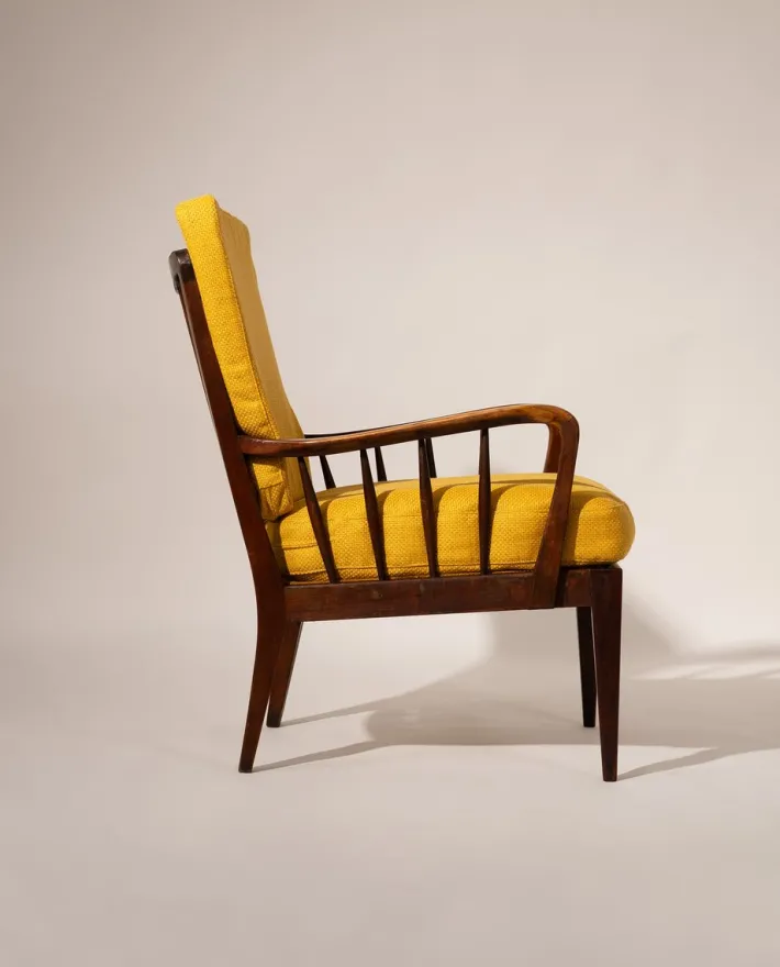 Pamono Armchairs attributed to Gio Ponti attributed to Gio Ponti, 1940, Set of 2 Best