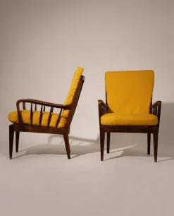 Pamono Armchairs attributed to Gio Ponti attributed to Gio Ponti, 1940, Set of 2 Best