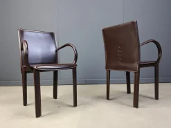 Pamono Armchairs from Arper, Italy, 1980s, Set of 2 Sale