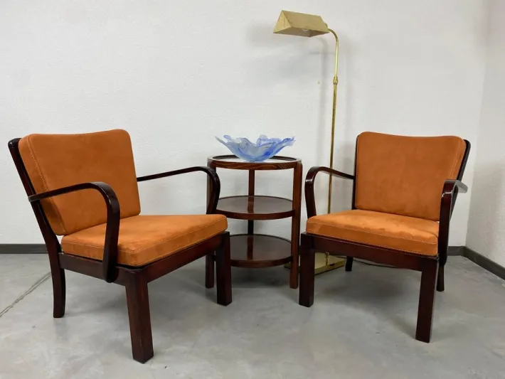 Pamono Armchairs from Thonet Mundus, 1930s, Set of 2 Clearance