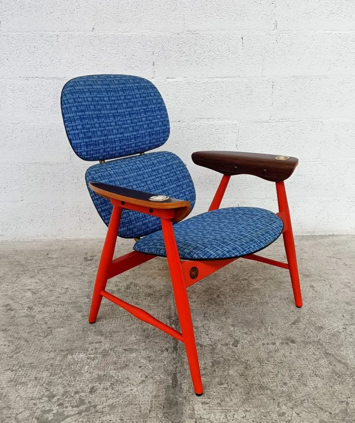 Pamono Armchairs, Sofa and Coffee Table by Marco Zanuso for Poltronova, 1960s, Set of 4 Outlet