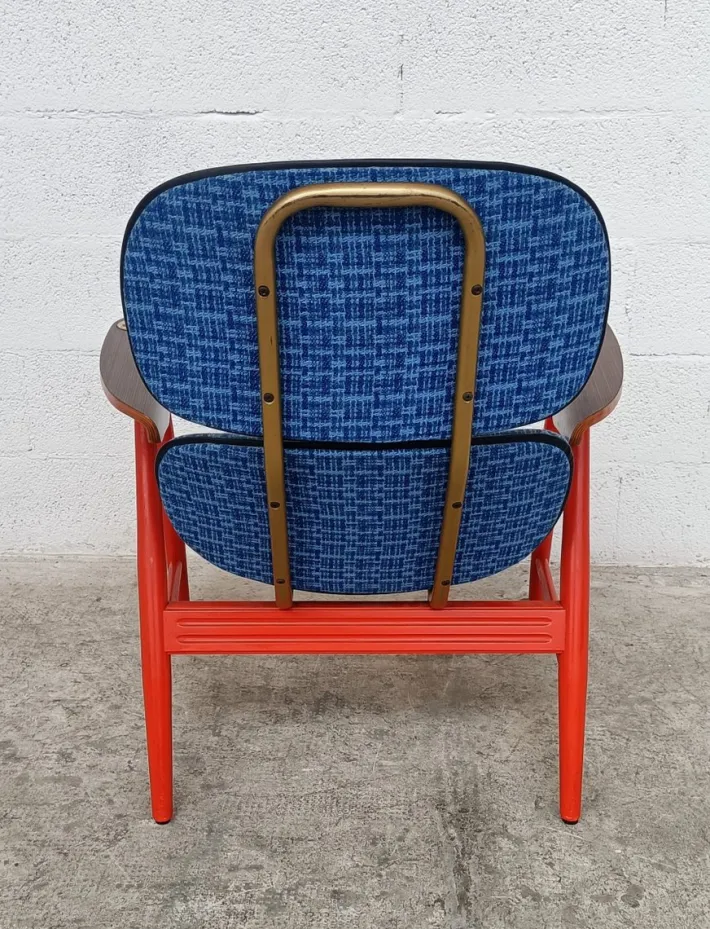 Pamono Armchairs, Sofa and Coffee Table by Marco Zanuso for Poltronova, 1960s, Set of 4 Outlet