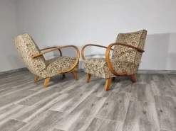 Pamono Art Deco Armchair by Jindrich Halabala Sale