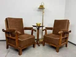 Pamono Art Deco Armchairs, 1930s, Set of 2 Outlet