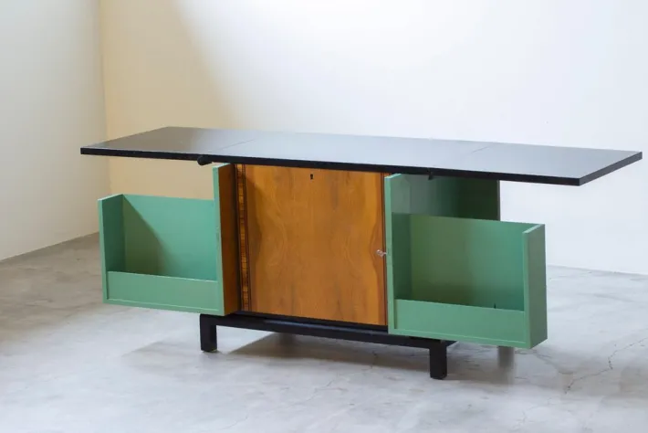 Pamono Art Deco Bar Cube, 1920s New