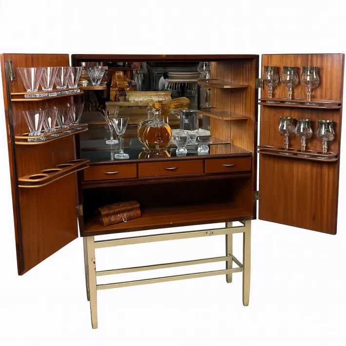 Pamono Art Deco Bar, 1930s New