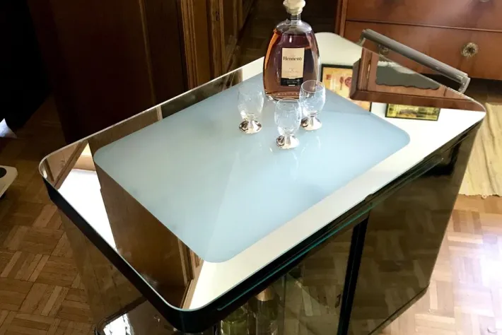 Pamono Art Deco Bar Trolley, 1940s Online