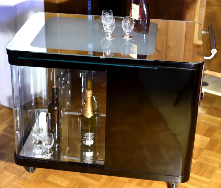 Pamono Art Deco Bar Trolley, 1940s Online