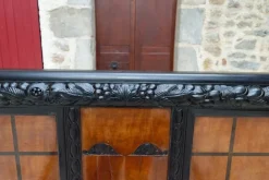 Pamono Art Deco Bed in Carved Wood, 1920 Discount