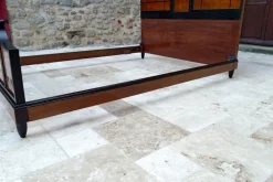Pamono Art Deco Bed in Carved Wood, 1920 Discount