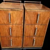 Pamono Art Deco Bedside Cabinets in Walnut, 1930s, Set of 2 Best