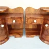 Pamono Art Deco Bedside Tables by Jindřich Halabala for Up Závody, 1930s, Set of 2 Outlet