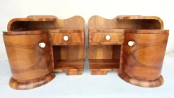 Pamono Art Deco Bedside Tables by Jindřich Halabala for Up Závody, 1930s, Set of 2 Outlet