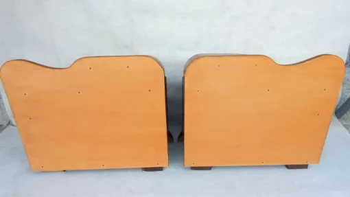 Pamono Art Deco Bedside Tables by Jindřich Halabala for Up Závody, 1930s, Set of 2 Outlet