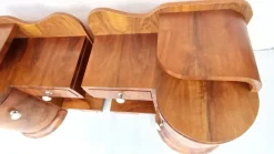 Pamono Art Deco Bedside Tables by Jindřich Halabala for Up Závody, 1930s, Set of 2 Outlet